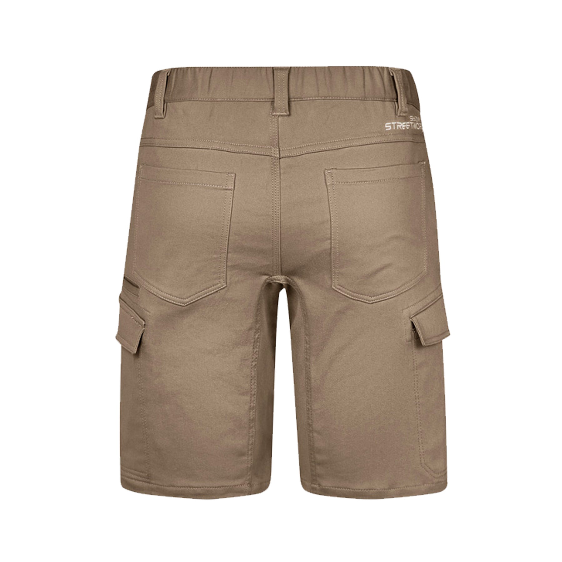 syzmik streetworx comfort short in khaki