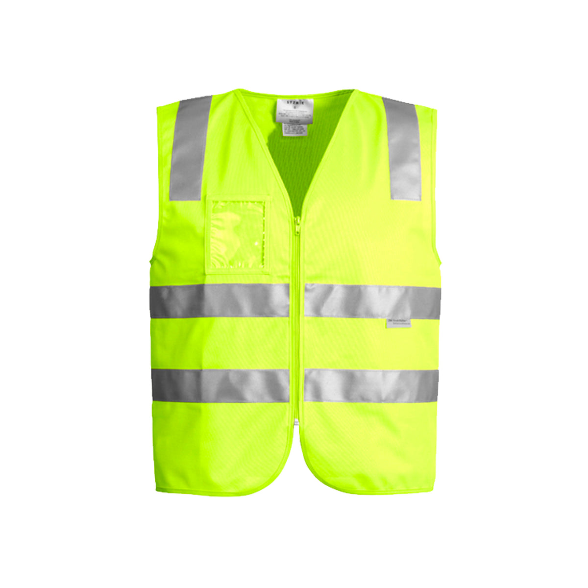 HI VIS FULL ZIP VEST - ZV998