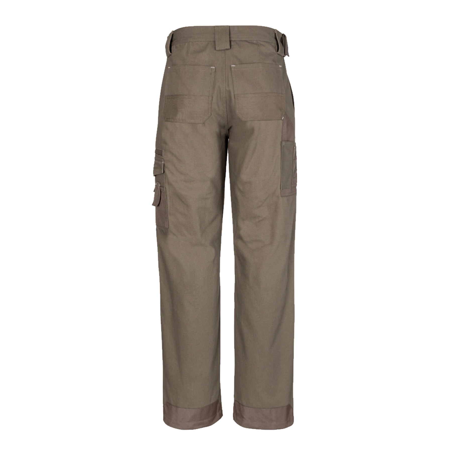 back of cordura duckweave pant in olive