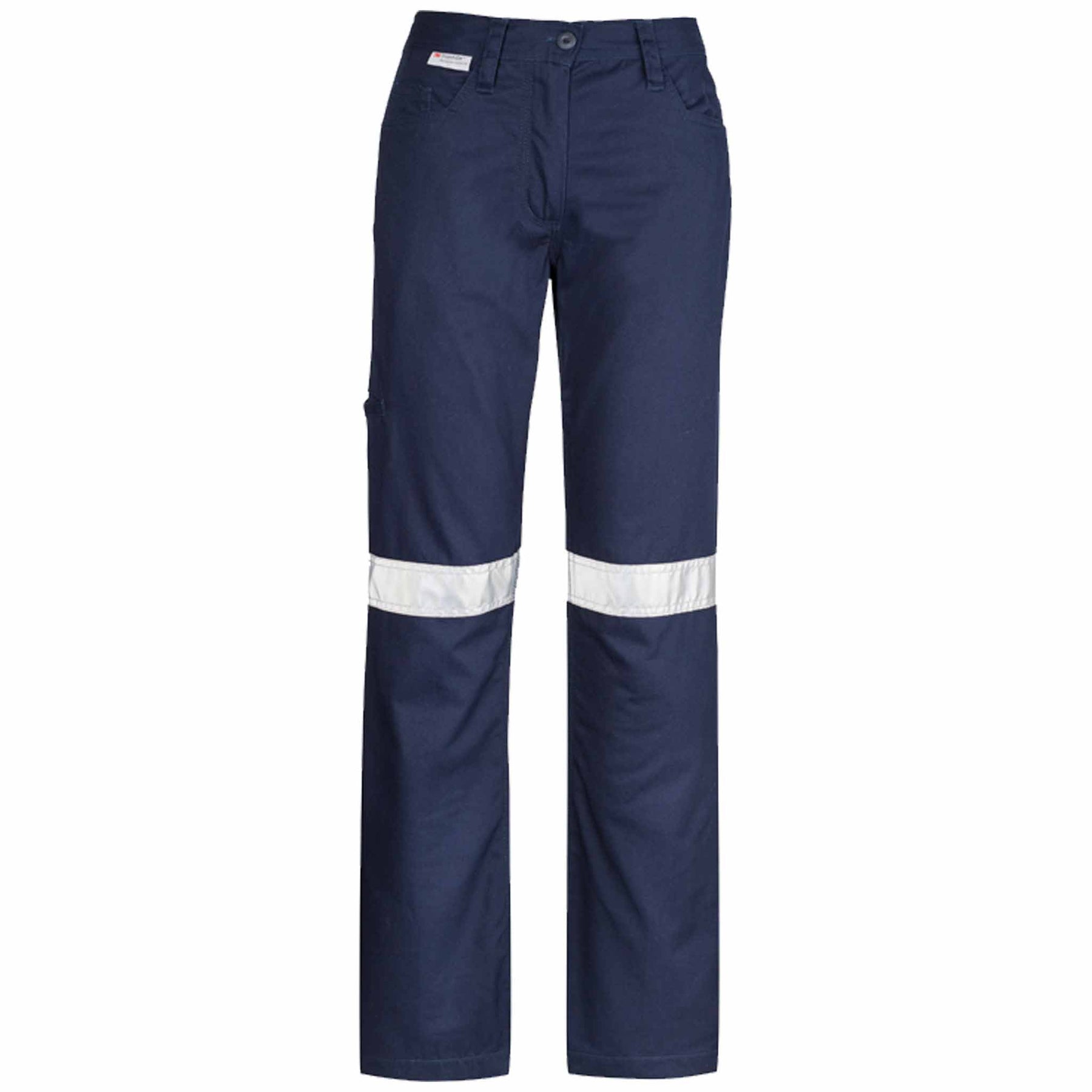 SYZMIK TAPED UTILITY PANT - WOMENS - ZWL004 NAVY