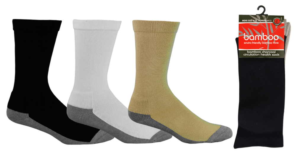 BAMBOO CHARCOAL HEALTH SOCKS - BTSOCK.H