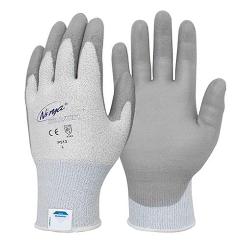 DYNEEMA NINJA GLOVE - SILVER - P513