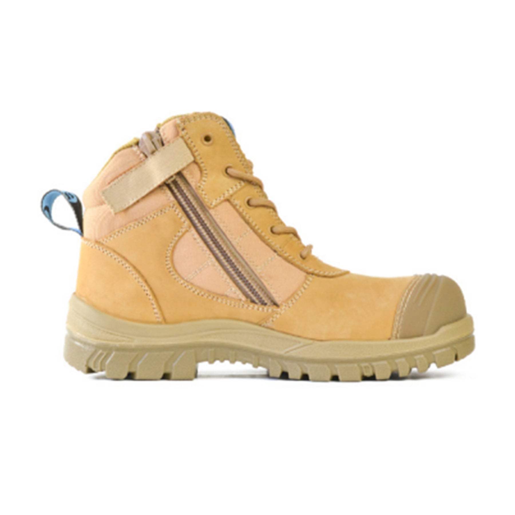 bata zippy work boot in wheat