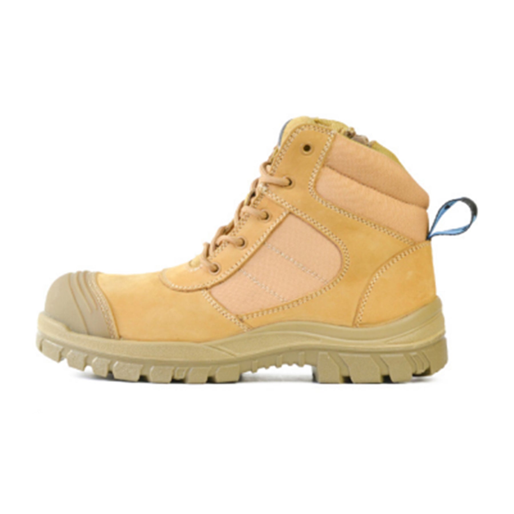bata zippy work boot in wheat