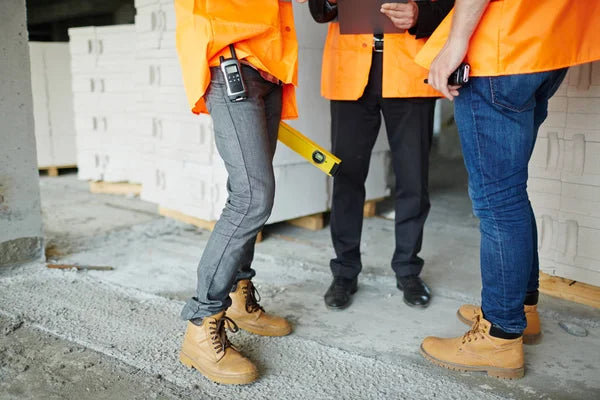 Tradie Men Wearing Workboots