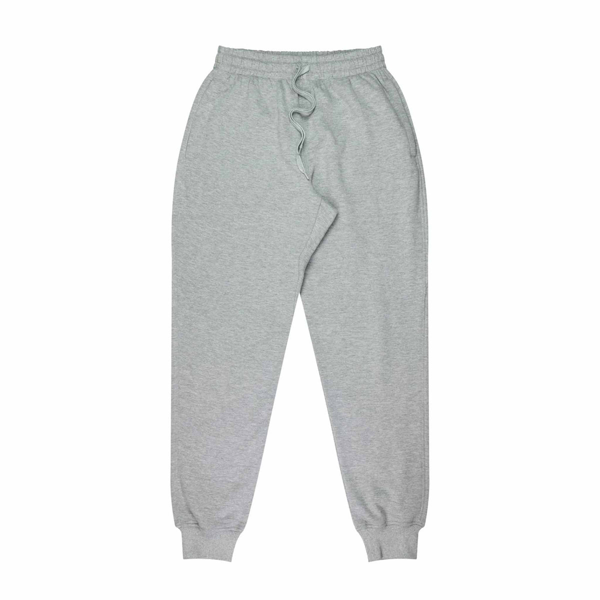 aussie pacific tapered fleece pant in grey marle
