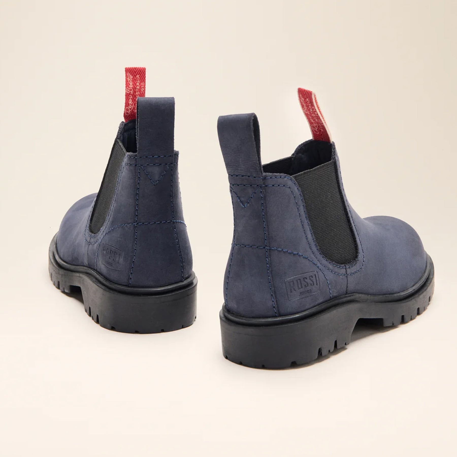 rossi kids bimberi elastic sided boot in blue