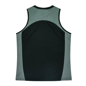 aussie pacific premier ladies singlets in black ashe