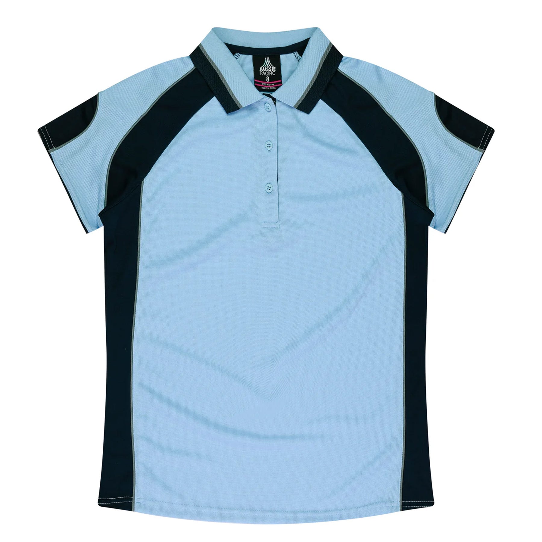 aussie pacific murray ladies polo in sky navy