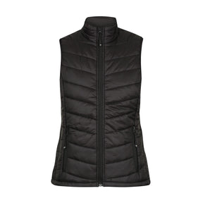 aussie pacific snowy ladies vest in black