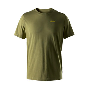 snickers classic small logo tshirt in khaki