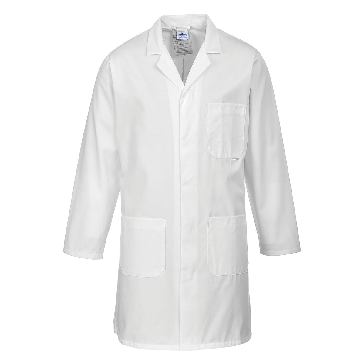 WHITE LAB COAT - 2852