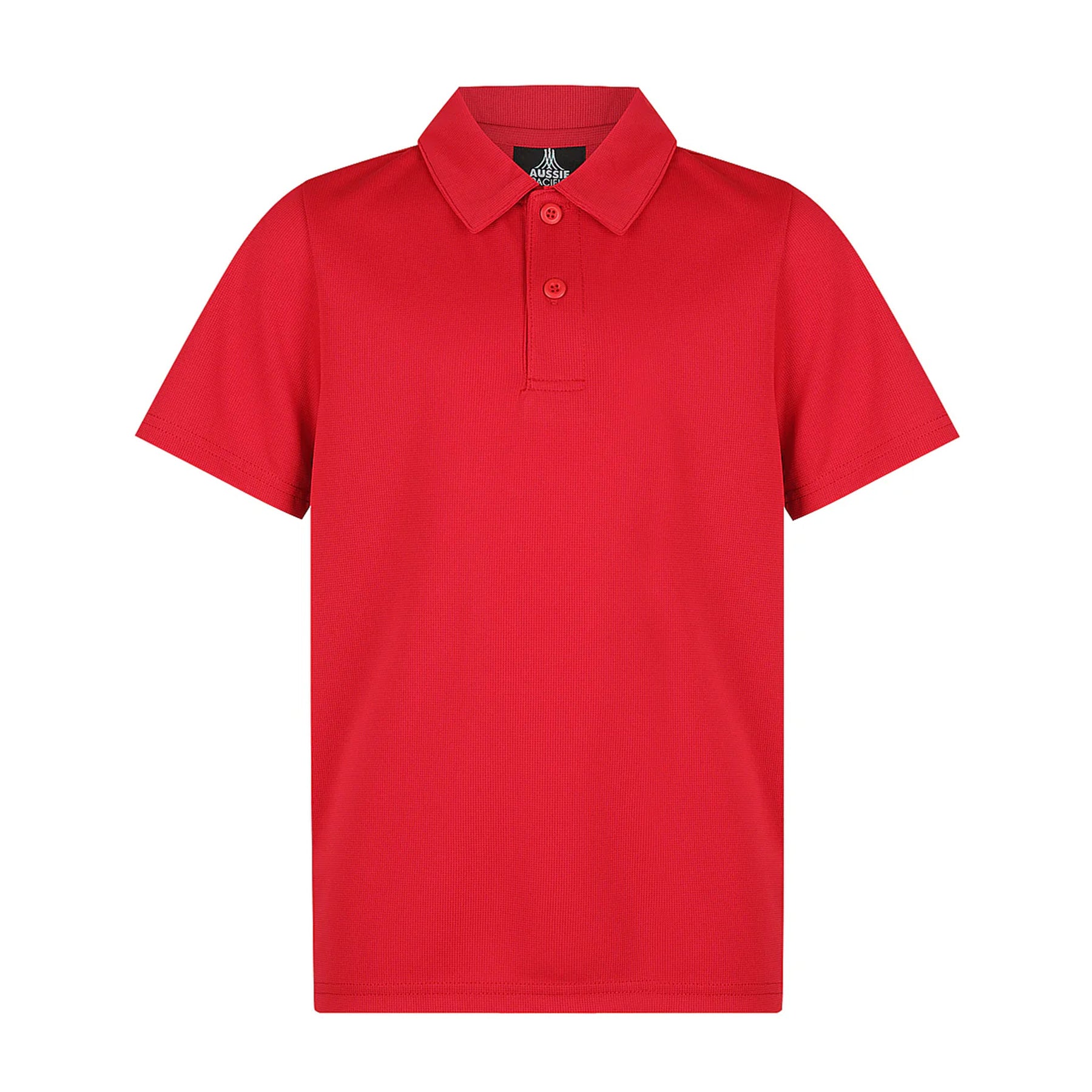 aussie pacific botany kids polos in red