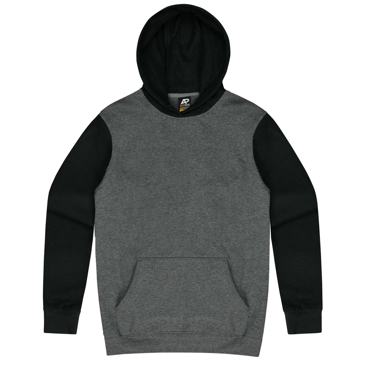 aussie pacific monash kids hoodie in charcoal black