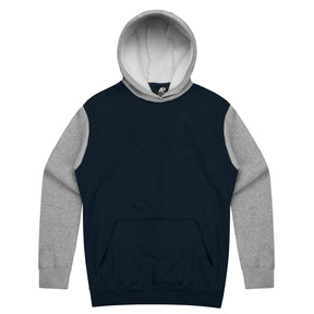 aussie pacific monash kids hoodie in navy grey