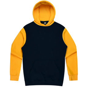 aussie pacific monash kids hoodie in navy gold