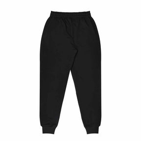 aussie pacific tapered fleece kids pants in black