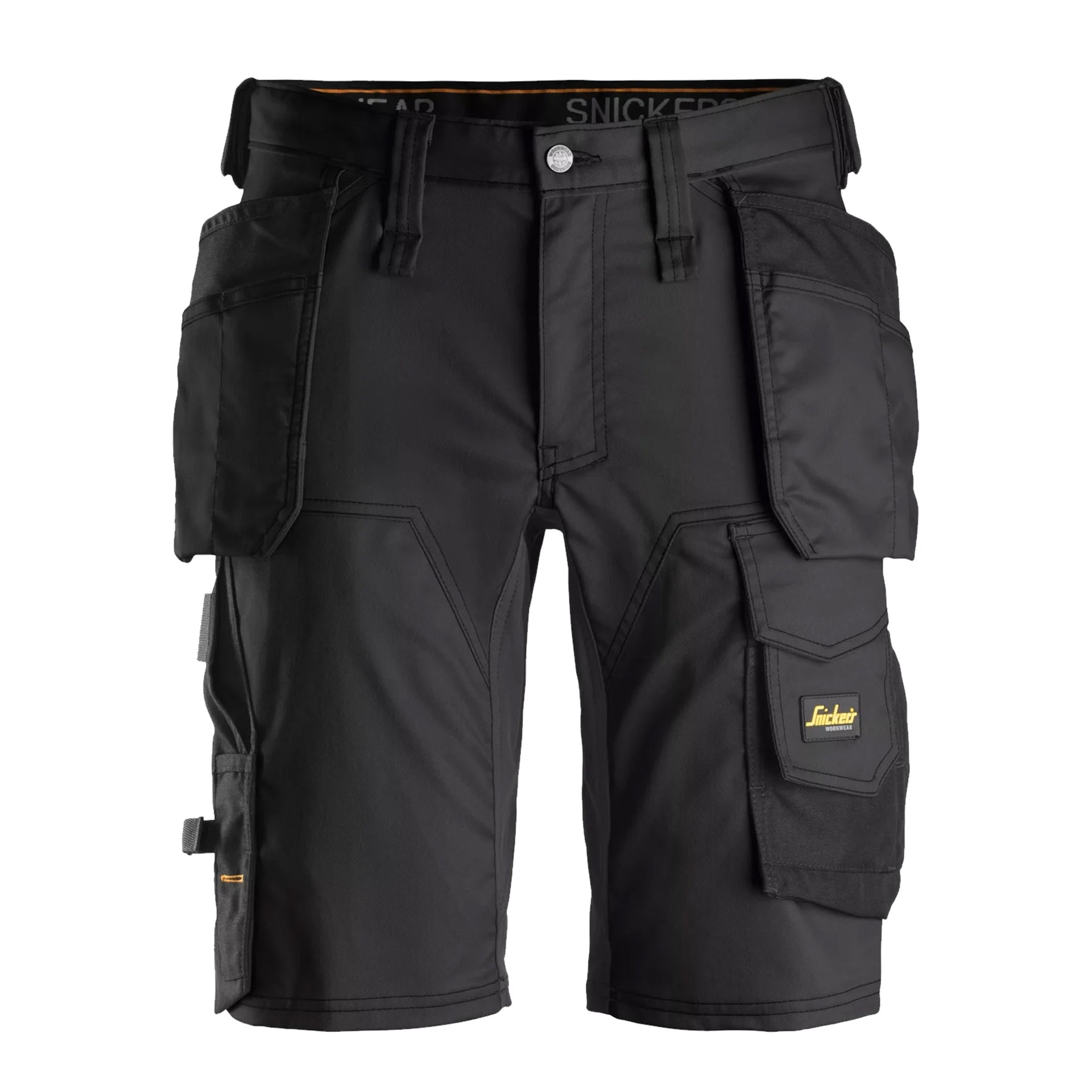 snickers allround work shorts with holster pocket in black