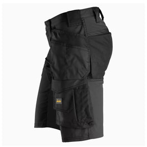 snickers allround work shorts with holster pocket in black