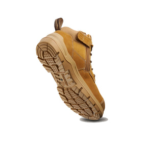 DURAFIT WHEAT ZIP SAFETY BOOT - 4 INCH - 7540