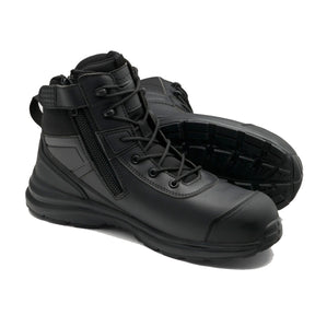 blundstone safety hiker in black