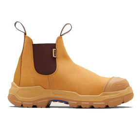 blundstone rotoflex wheat elastic side boot