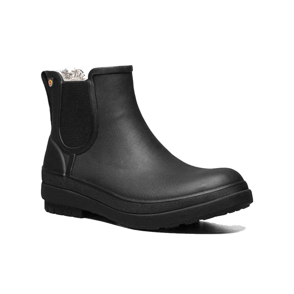AMANDA CHELSEA II - BLACK - ELASTIC SIDED WATERPROOF BOOT - 972703