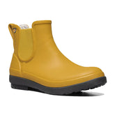AMANDA CHELSEA II - MUSTARD - ELASTIC SIDED WATERPROOF BOOT - 972703