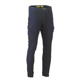 BISLEY FLX AND MOVE STRETCH CARGO CUFFED PANTS IN NAVY