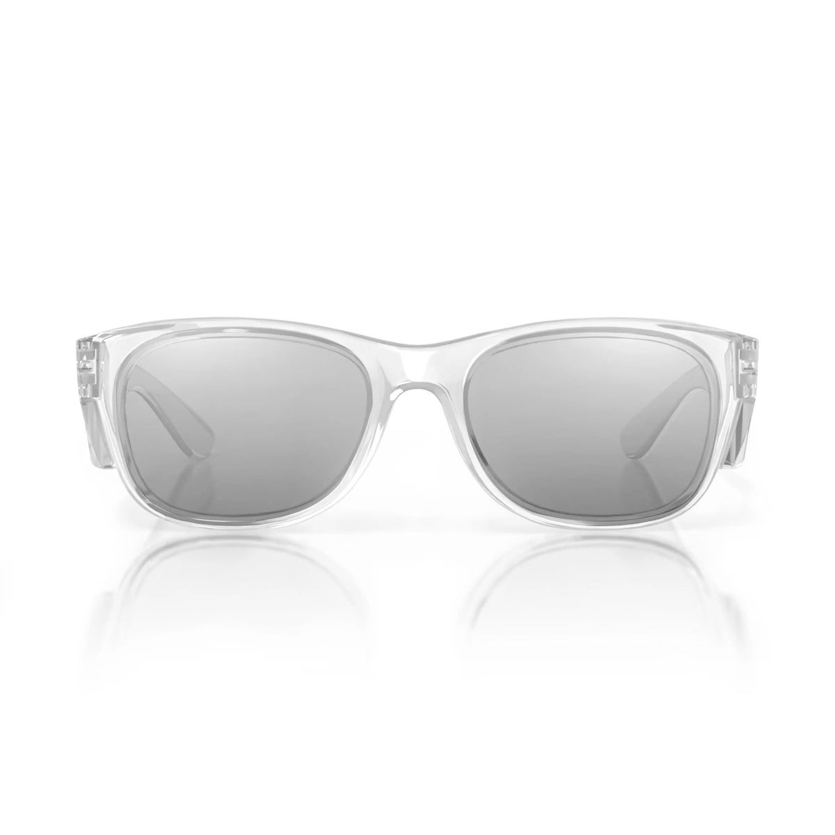 safestyle classics clear frame hybrids photochromic lens 
