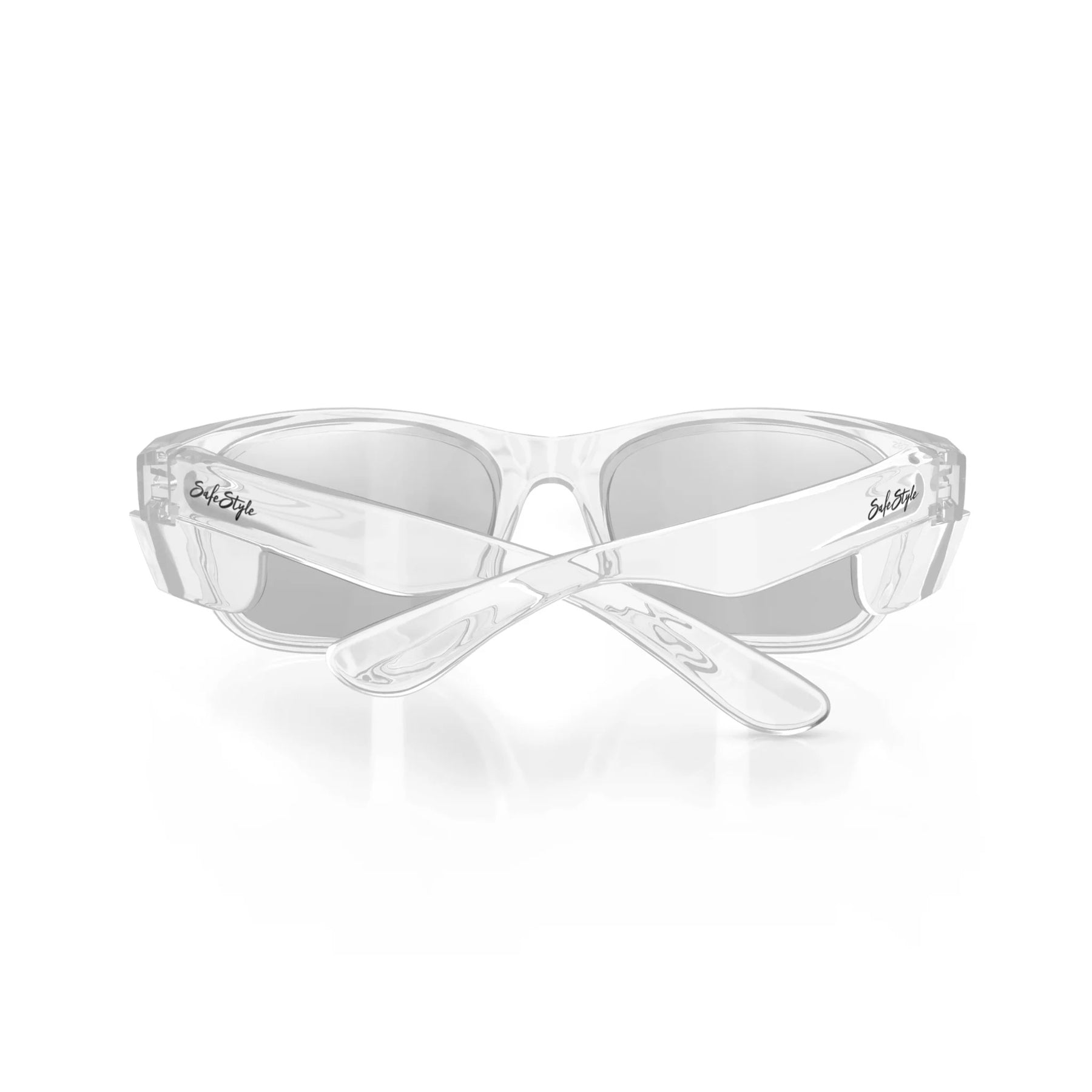 safestyle classics clear frame hybrids photochromic lens 
