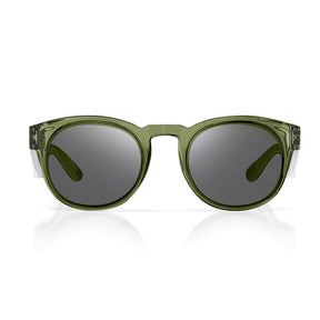 safestyle cruisers green frame with polarised lens