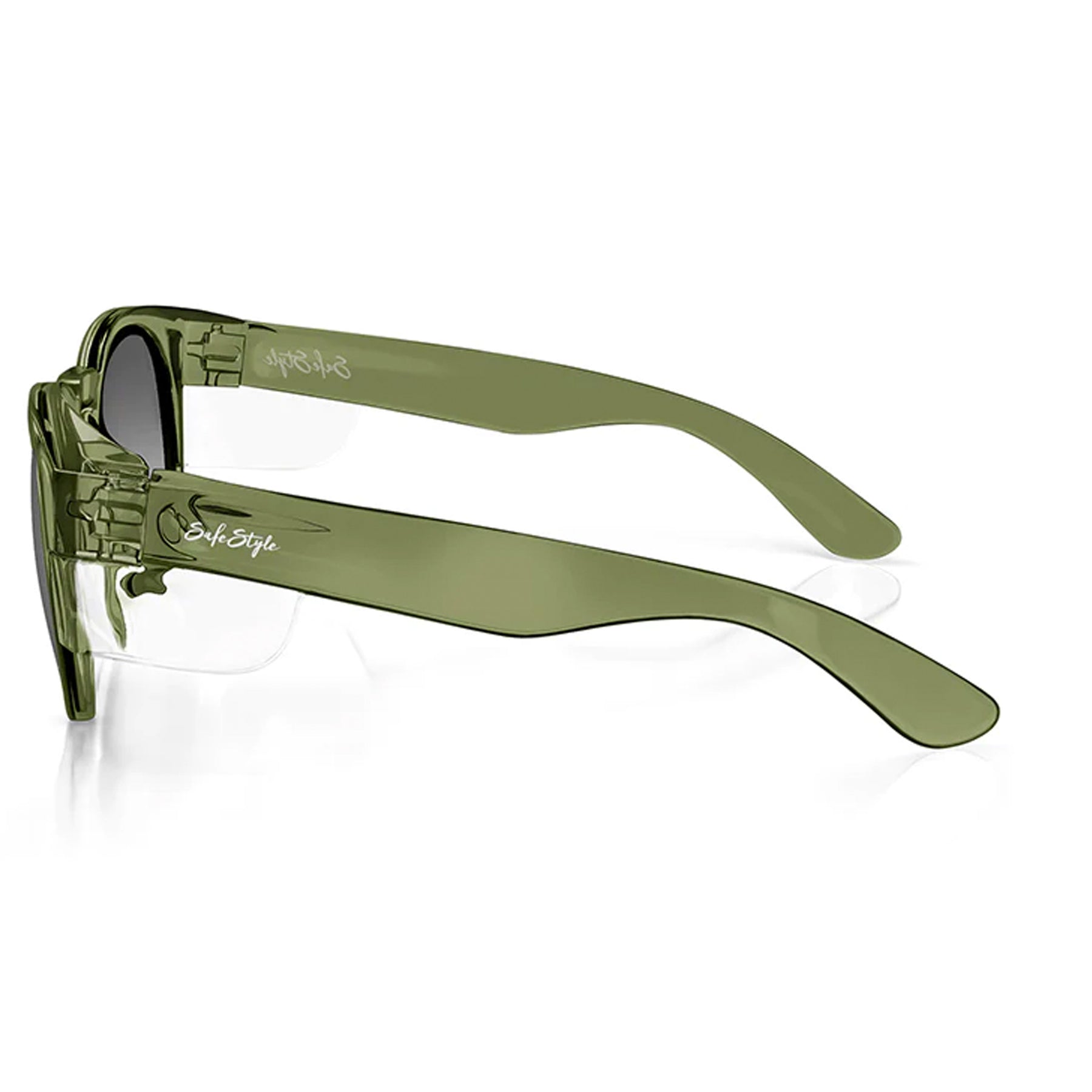 safestyle cruisers green frame with polarised lens