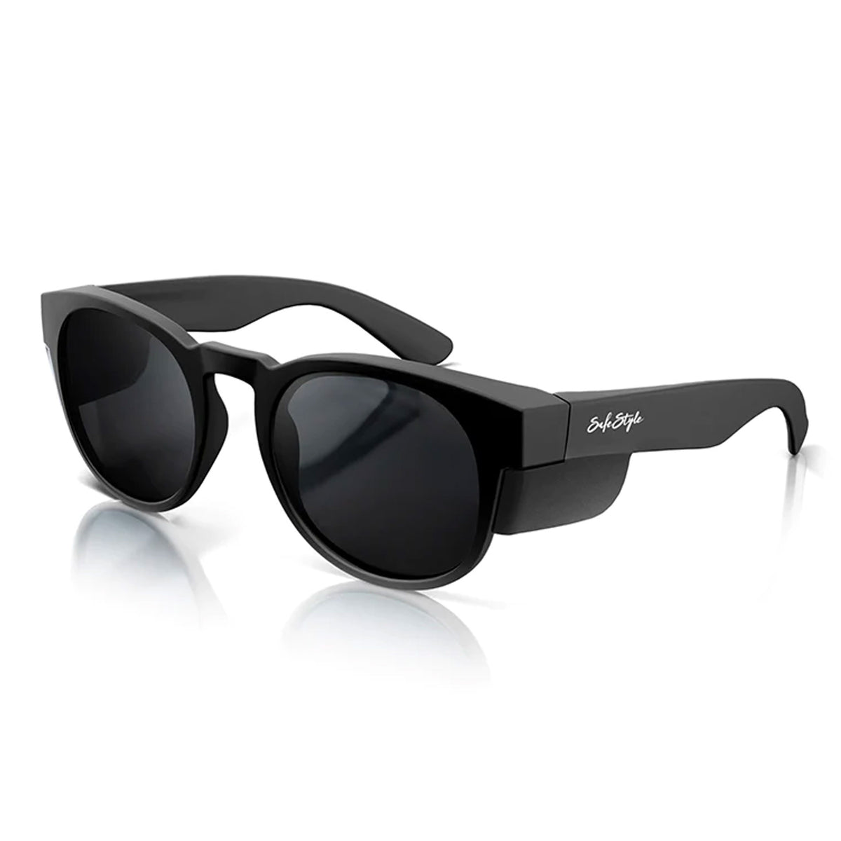 safestyle cruisers matte black frame with polarised lens