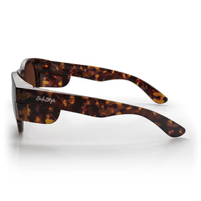 safestyle cruisers matte tort frame with brown polarised lens
