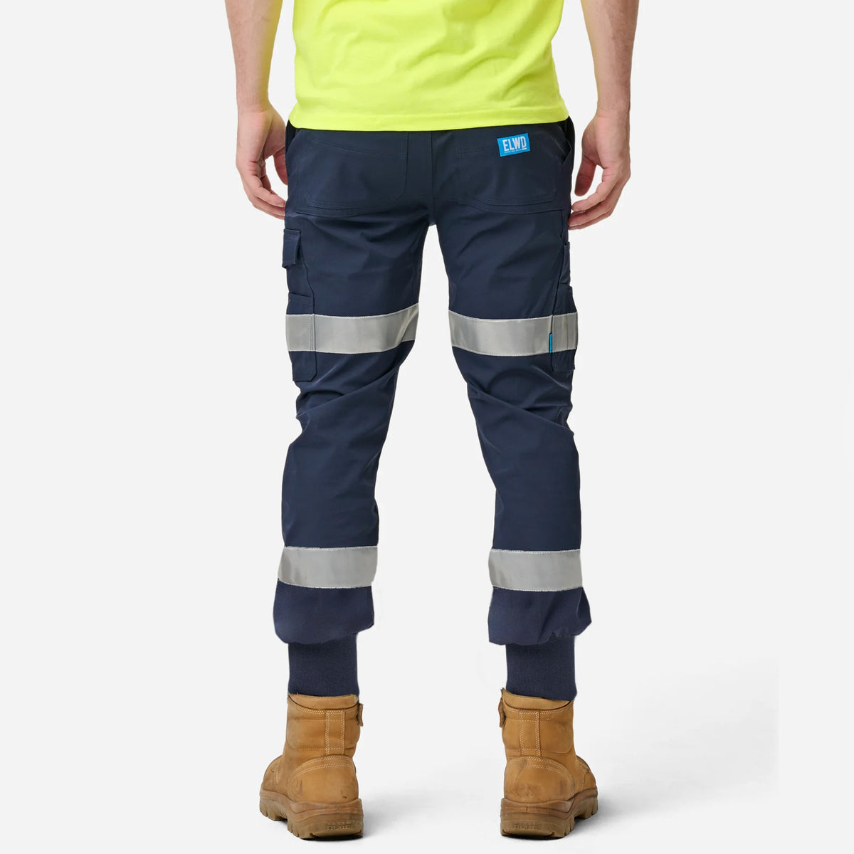 ELWD REFLECTIVE CUFFED LIGHT PANT - STRETCHY TAPE