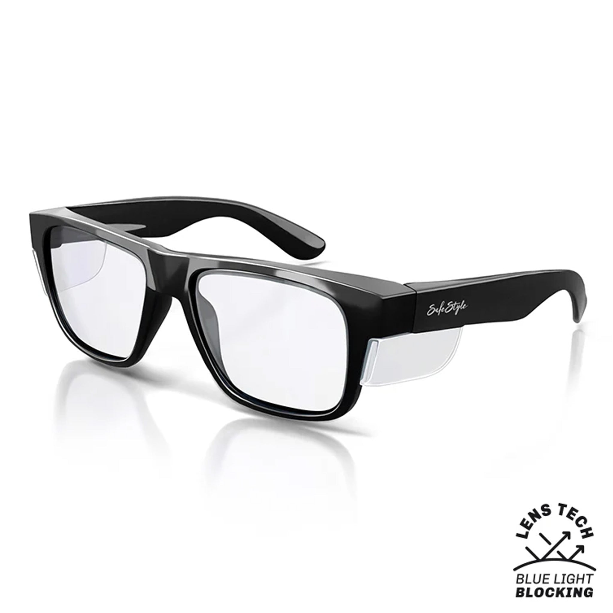 FUSIONS BLACK FRAME - BLUE LIGHT BLOCKING LENS - FBB100