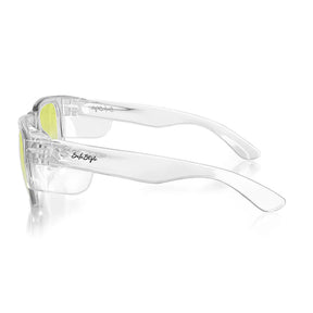 safestyle fusions clear frame with yellow lens
