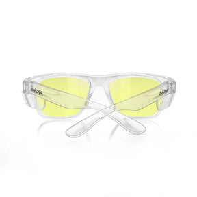 safestyle fusions clear frame with yellow lens