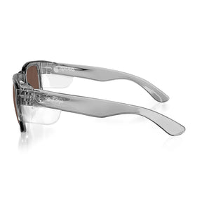 safestyle fusions graphite frame with brown polarised lens