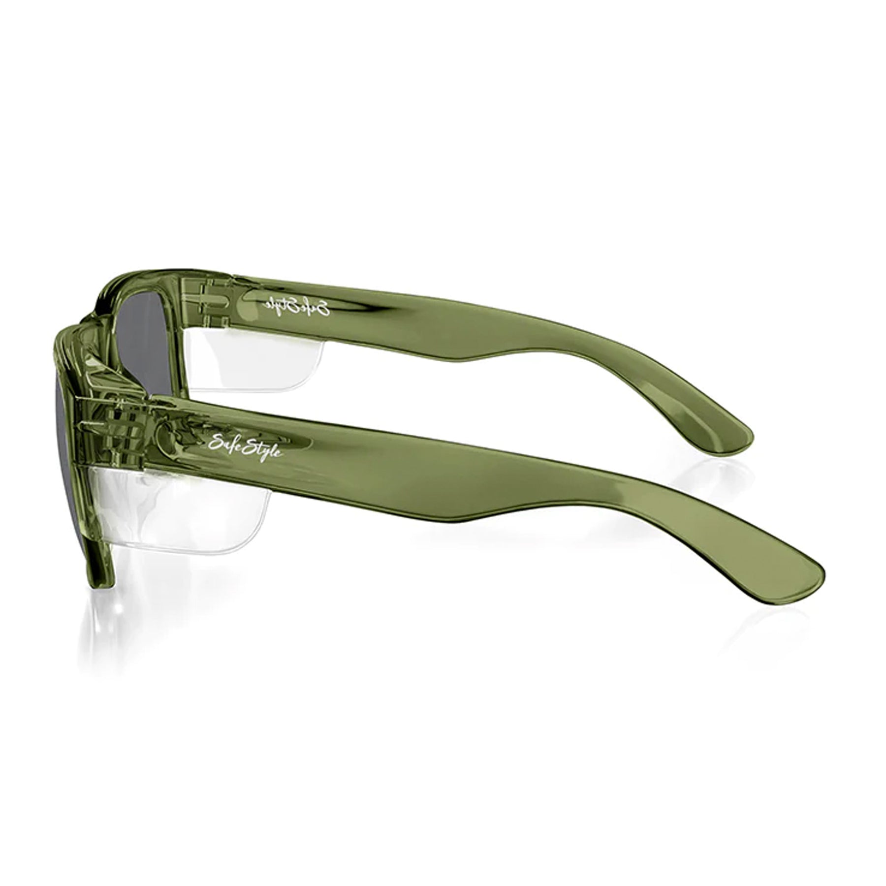 safestyle fusions green frame with polarised lens