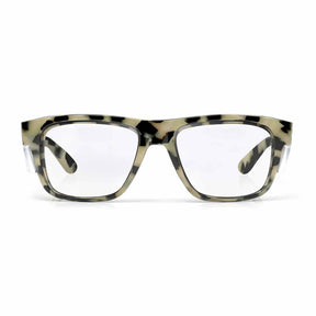 safestyle fusions milky torts frame with clear lens