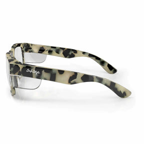 safestyle fusions milky torts frame with clear lens
