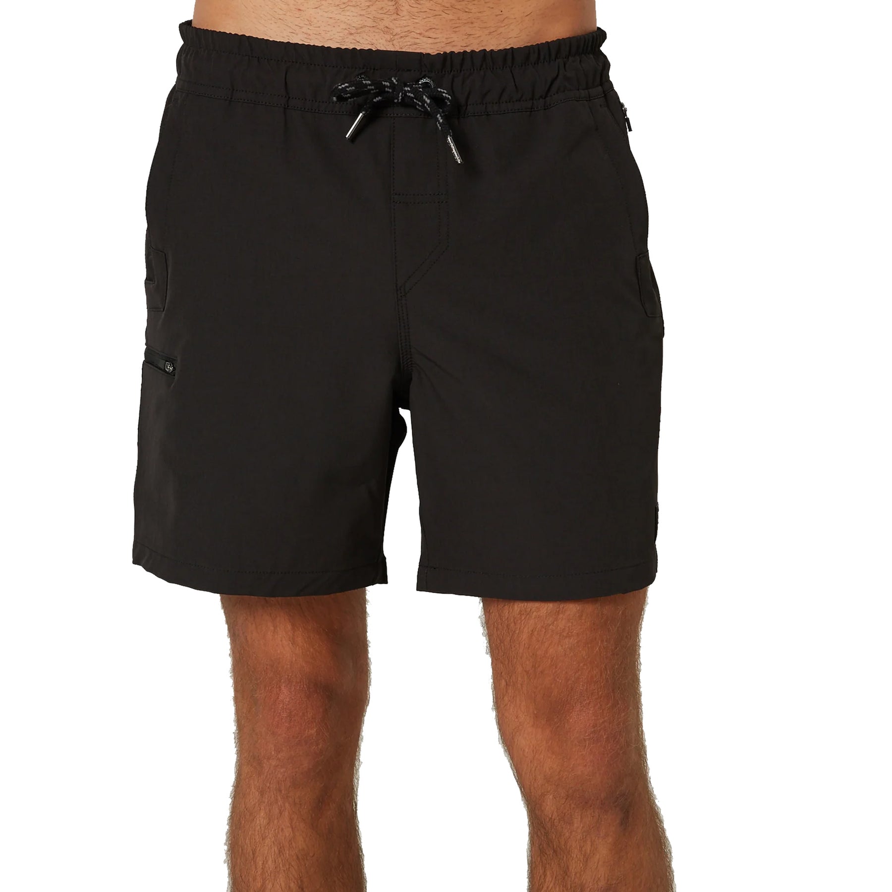 jet lite hybrid walk short in black