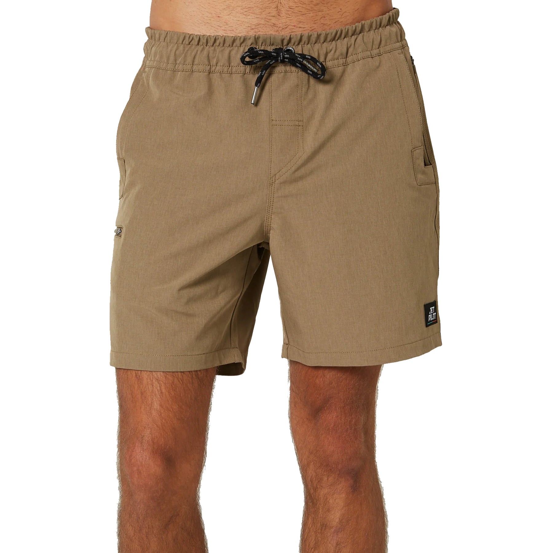 jet lite hybrid walk short in khaki