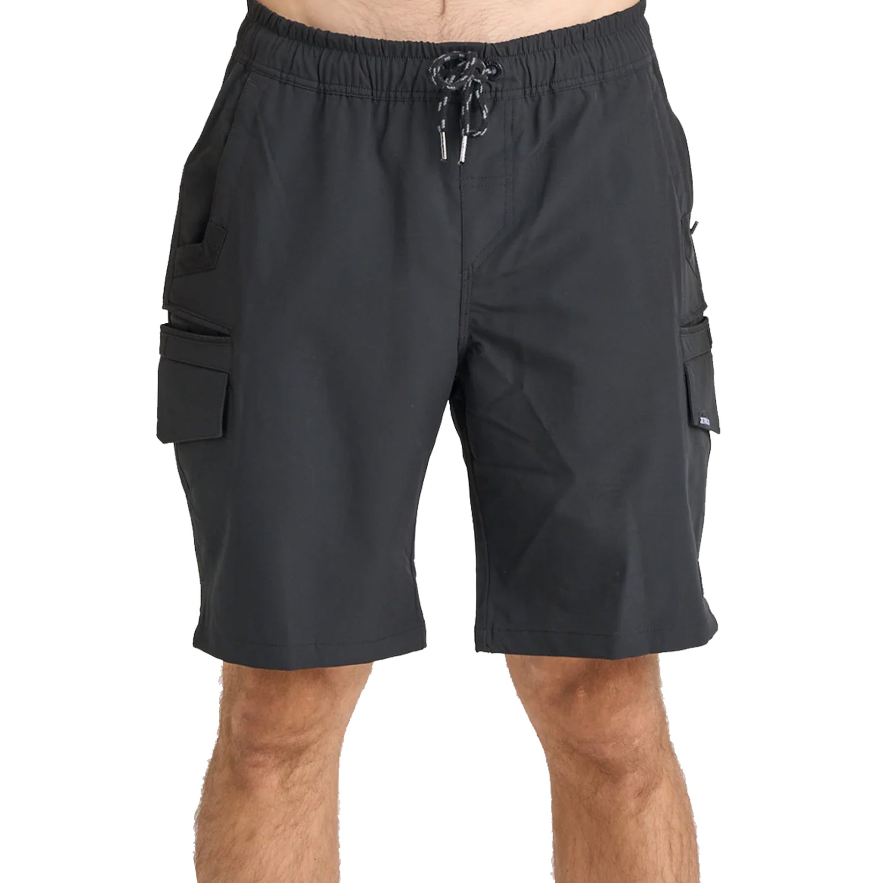 jet lite hybrid 20 inch utility short in black