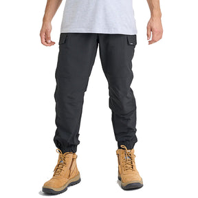 jet pilot jet lite hybrid elastic waist cuffed pant in black