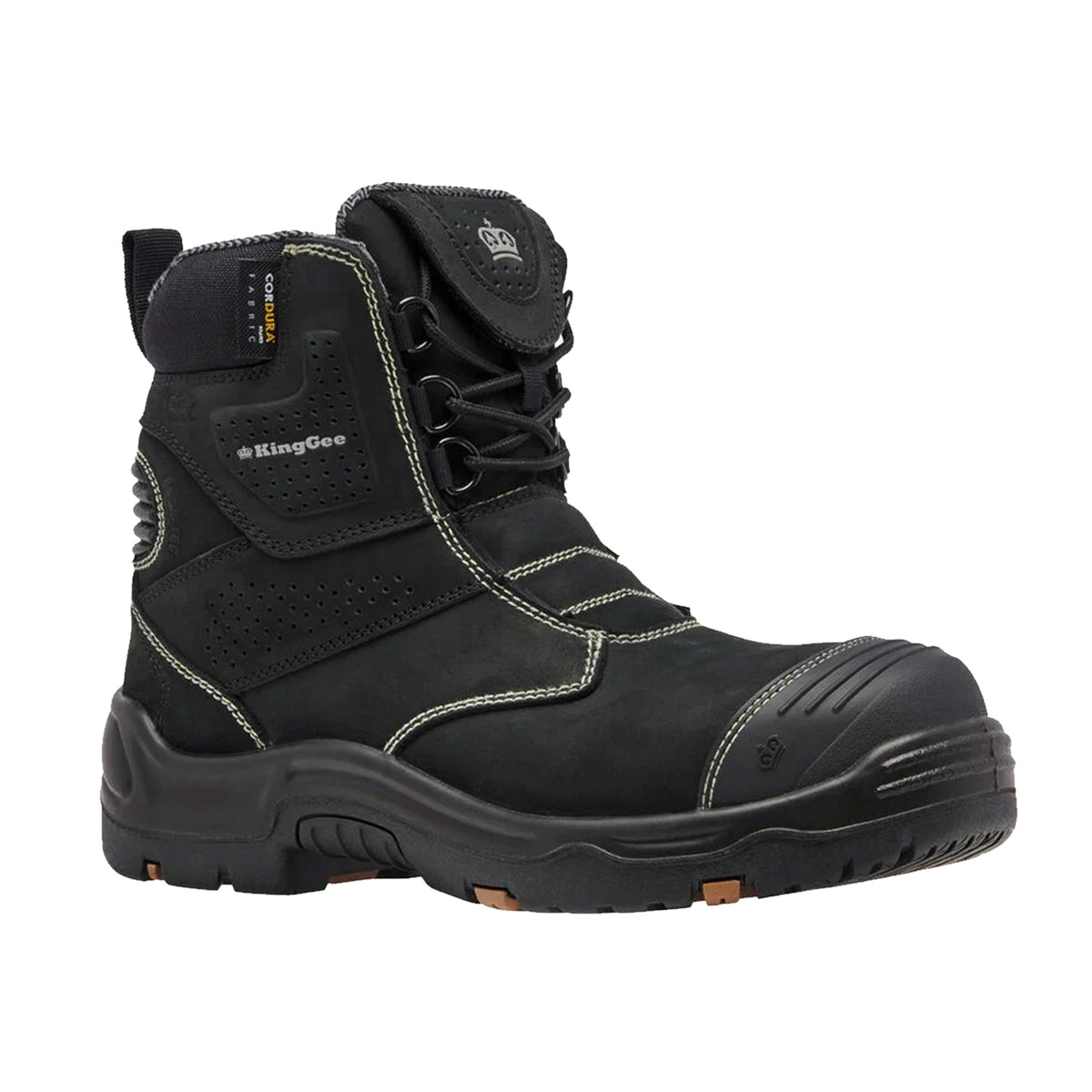 king gee bennu pro 6 safety boot in black