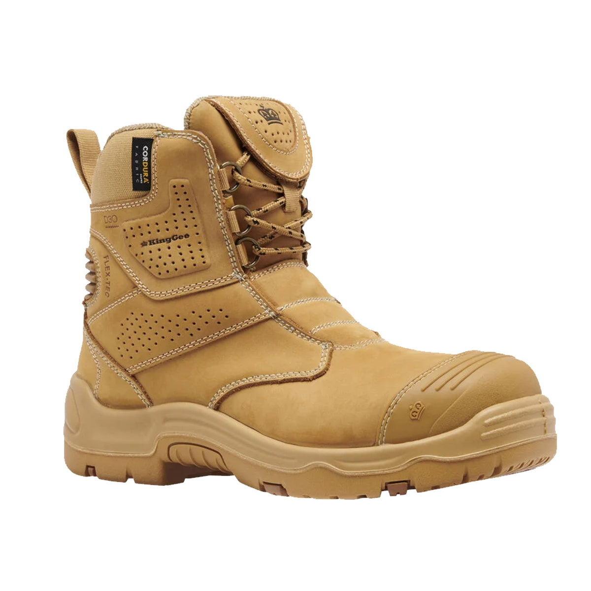king gee bennu pro 6 safety boot in wheat