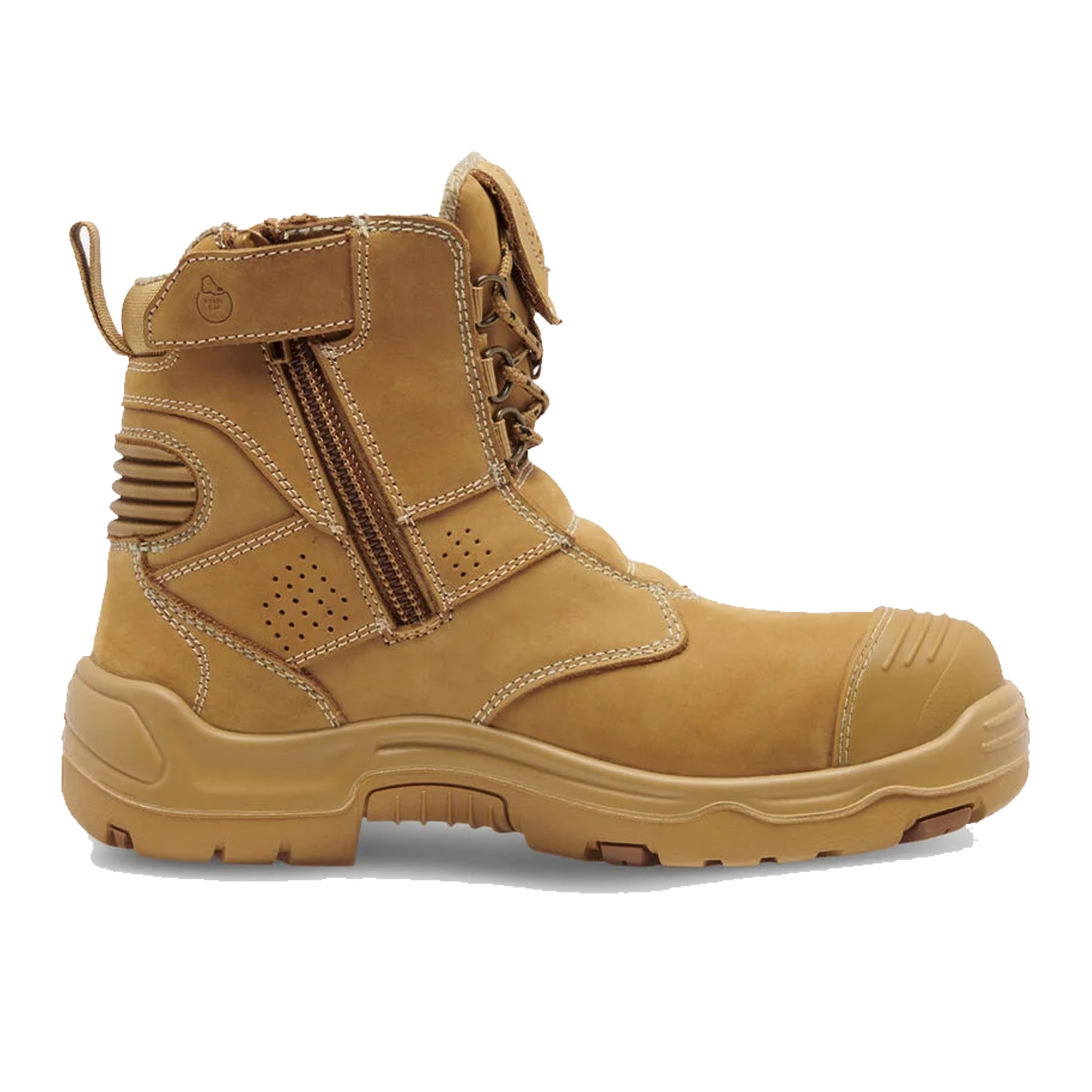 king gee bennu pro 6 safety boot in wheat